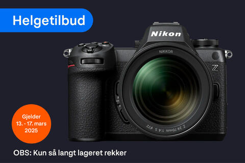 Gjør et helgekupp på Nikons Z6 III